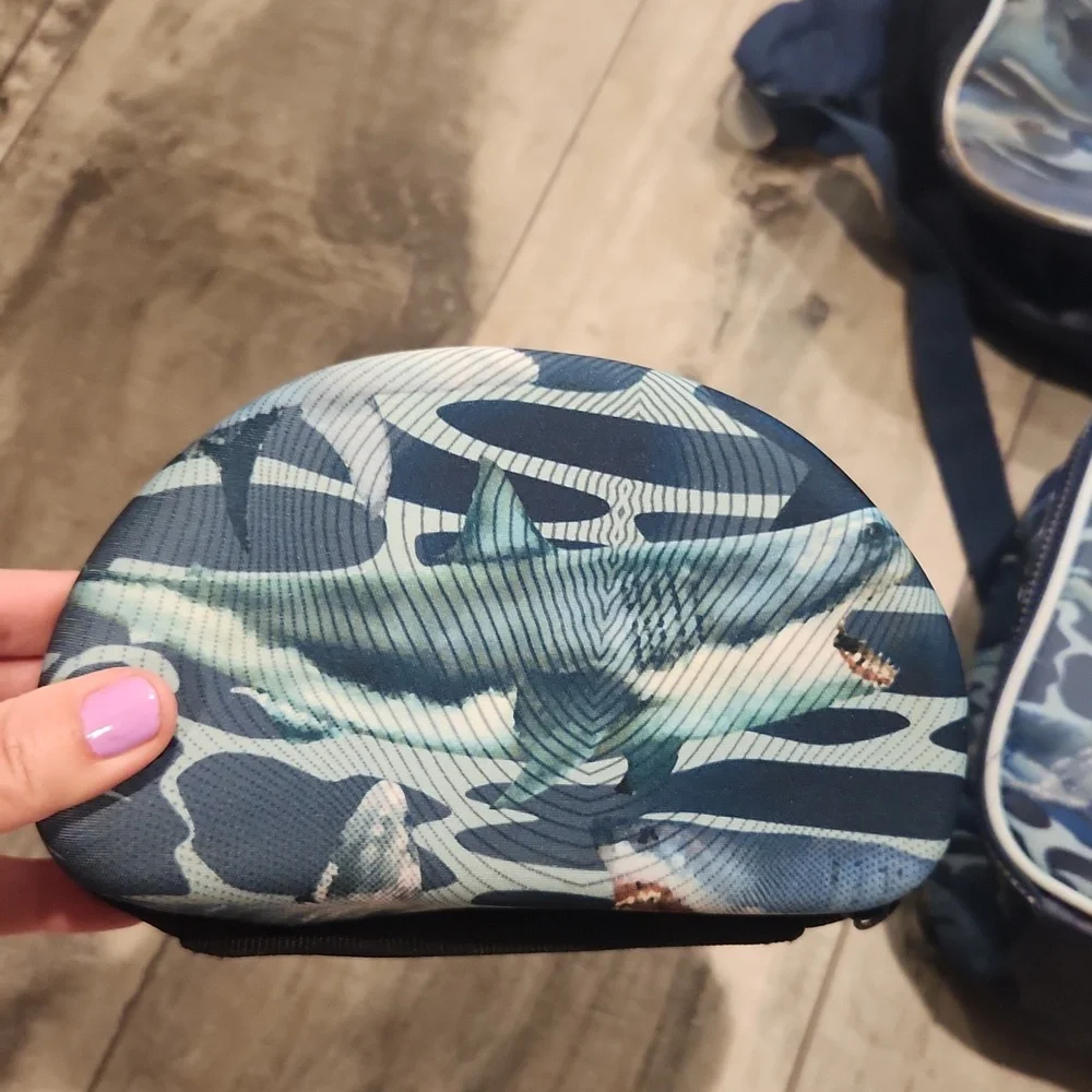 Blue Camo Shark Backpack Bundle - Picture 3 of 9